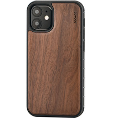case, Mini, woodaccessorie, iphone12miniwoodphonecase