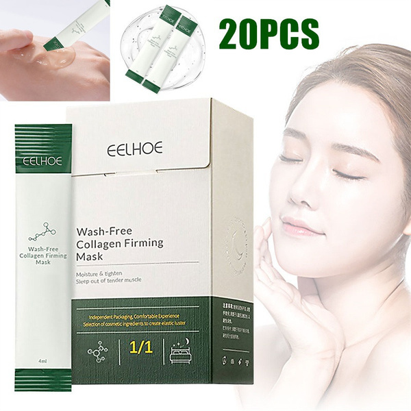 Collagen Firming Mask Hydrating Face Masks Lazy Masks Wash-Free | Wish