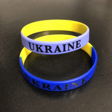 ukraine, Wristbands, Elastic, Silicone