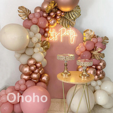 beigeballoonset, pink, weddingballoonarch, balloongarland