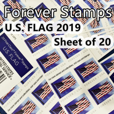 Stamps, usflag, stamps2019, foreverstamp