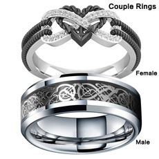 Couple Rings, Valentines Gifts, DIAMOND, zirconring