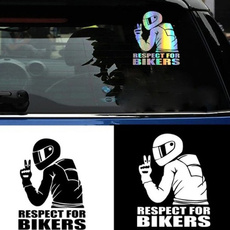 Car Sticker, Bicycle, Sports & Outdoors, respectforbiker