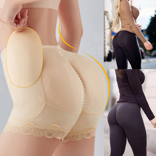 Removable Padded Panties Shapewear Butt Enhancer Control Panty Body Shaper  Underwear