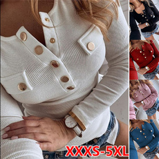 blouse women, knited, Winter, Tops