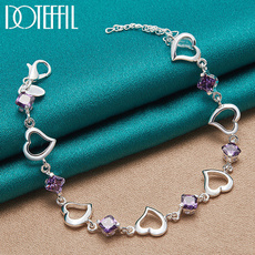 Sterling, Heart, Silver Jewelry, 925 sterling silver