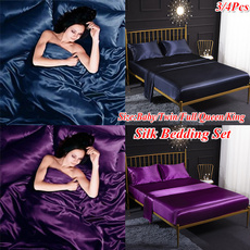 King, Luxury, purplebedsheet, beddingqueen