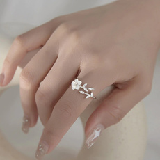 Sterling, Flowers, Jewelry, Elegant