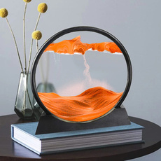 Decor, sandpicture, sandscape, Glass