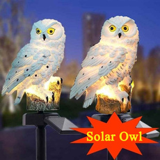 Owl, Outdoor, solargardenlight, Garden