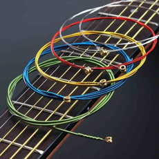 Guitars, Musical Instruments, guitarstring, Colorful