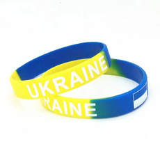 Blues, ukraine, Wristbands, Elastic