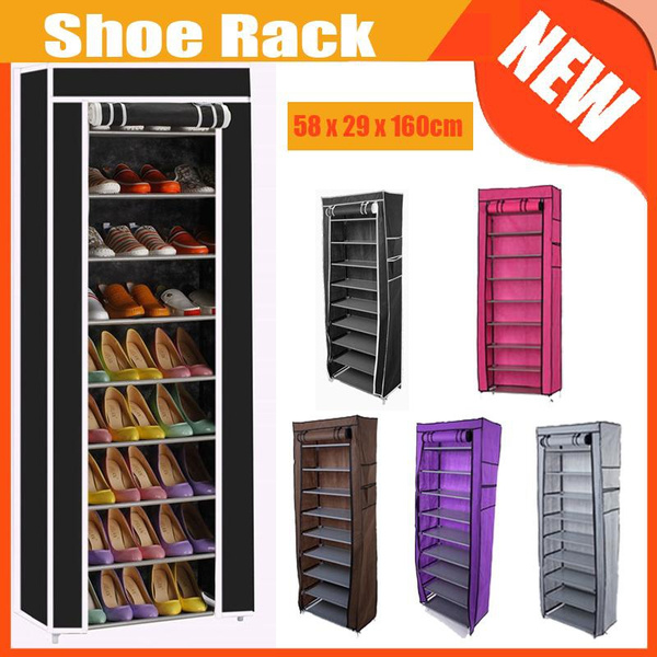 Shoes Storage Cabinet DIY Assembly Shoe Shelf Dustproof