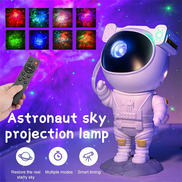 360° Adjustable Astronaut Star Projector Light With Remote Control ...