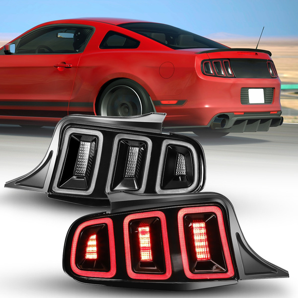LED Tail Lights for 20102014 Ford Mustang Sequential Turn Signal Rear