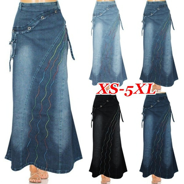 wish denim skirts