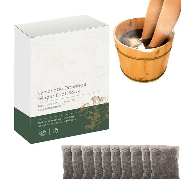 Ginger Foot Soak, Foot Bath Powder, Ginger Foot Bath Bag,Natural