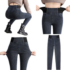 elasticwaistpant, womens jeans, womensslimjean, elastic waist