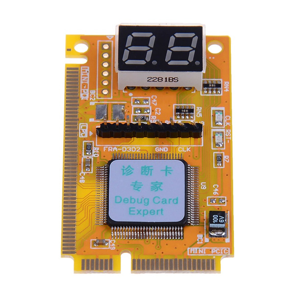 Multifunction 3 In1 Debug Card Expert Mini PCI PCI-E LPC PC Laptop ...