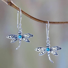 Sterling, dragon fly, Turquoise, Engagement