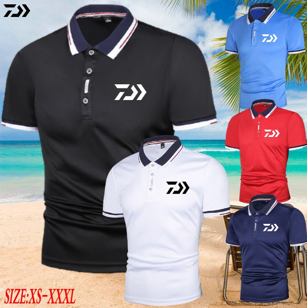 New Arrival Men New Fashion Polo T Shirt Daiwa Fishing T Shirts