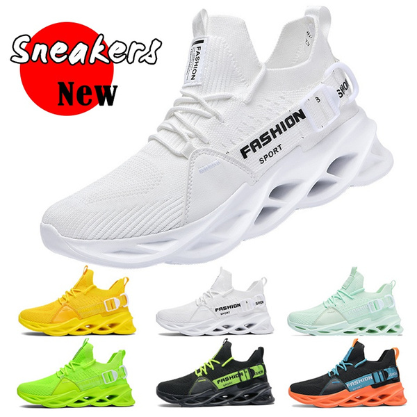 6 Colors Fluorescent Shoes Fashion Men s Trainer Shoes Lightweight