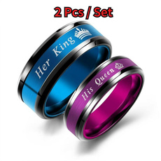 Couple Rings, ringsformen, wedding ring, King