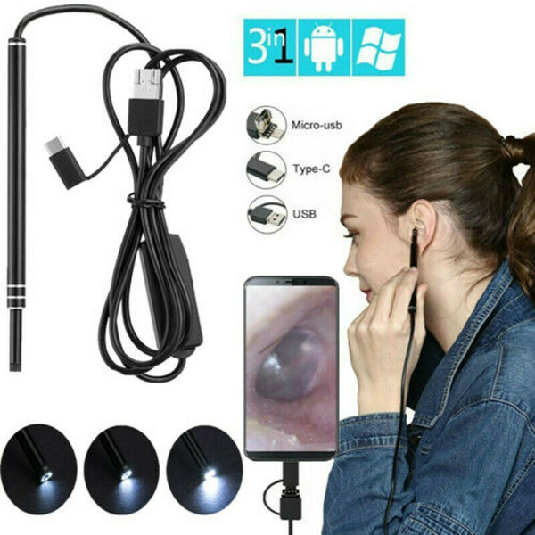 1080 HD Ear Cleaning Endoscope Otoscope Camera Cleansing Earwax Removal