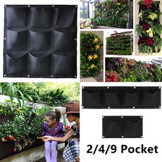 outdooryarddecoration, Garden, hangingbag, wallplanterbucket