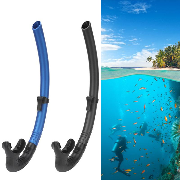 Professional Adult Dry Snorkel Tube Snorkels Swimming Diving Silicone ...