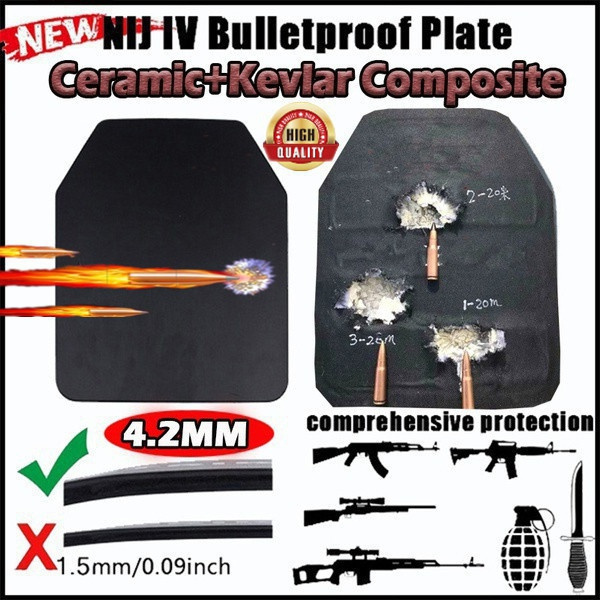 2022 New Hot Sale GA6 NIJ IV5 Military Bulletproof Steel Plate High ...