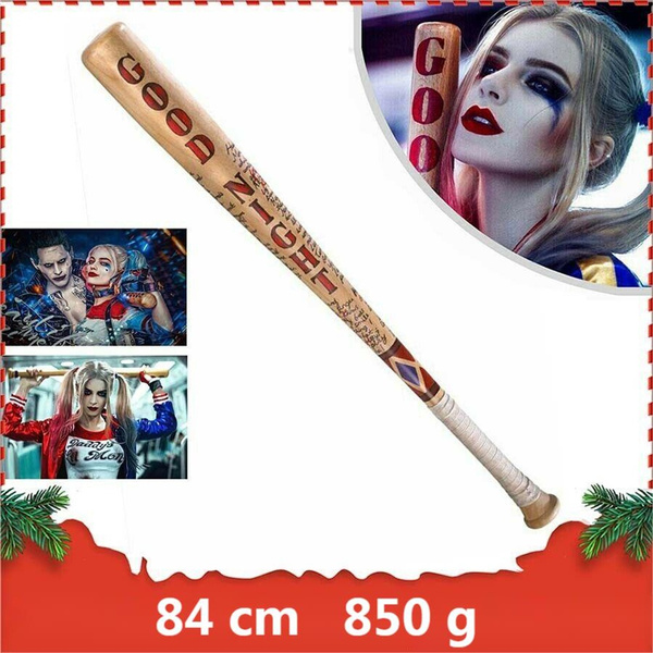 Suicide Squad Harley Quinn Baseball Bat, 84 CM Wood Softball Bat ...