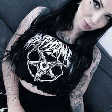 tank top women, gothictop, Fashion, crop top