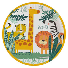 childrenssafaribirthdaypartyplate, Animal, safari, party
