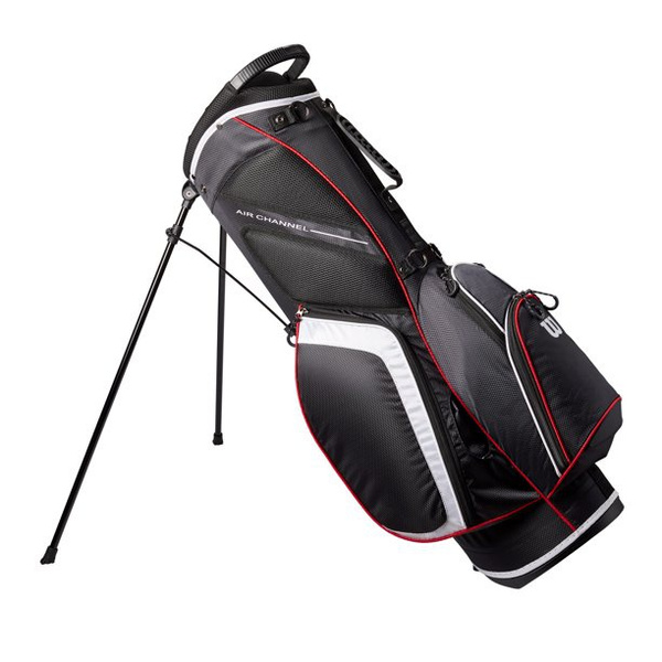 Wilson Stand Golf Bag 6 Way Divider, Black/White/Red | Wish