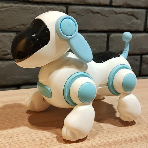 Lovely Robot Robotic Electronic Walking Dog Puppy Toy with Music Light