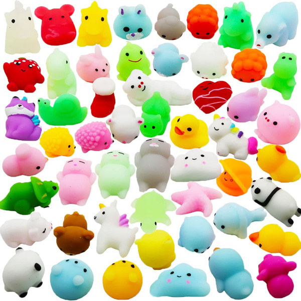 30 Pcs Mochi Squishy Toys for Kids Party Favors Easter Egg Stuffers ...