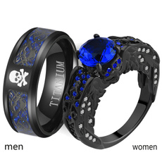 Couple Rings, Blues, weddingringforhimandher, wedding ring