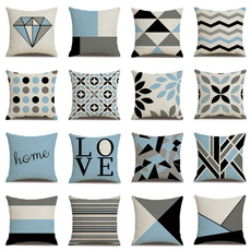 Fashion, pillowscase, Geometry, Sofas