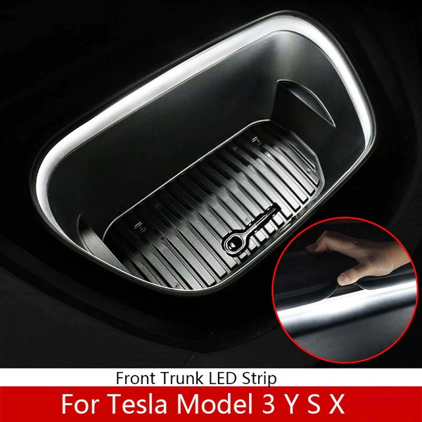 For Tesla Model 3 Y S X Frunk Brighten LED Strips Modified Lighting 5M ...
