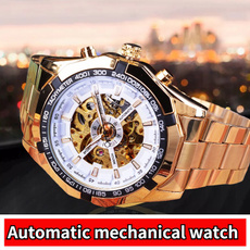 Steel, Fashion, fullyautomaticwatch, Watch