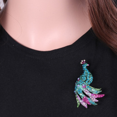 peacock, DIAMOND, Jewelry, Women's Fashion