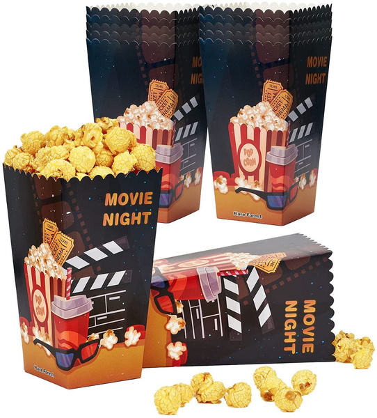 Popcorn Cups For Party Wedding Favor Snacking Bridal Shower Baby