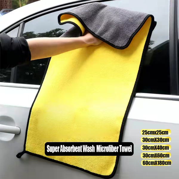 New Car Coral Fleece Auto Wiping Rags Efficient Super Absorbent ...