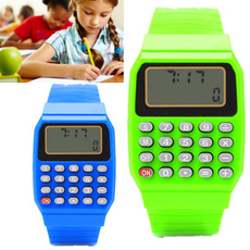 Children, Outdoor, bracelet watches, calculatorwatch