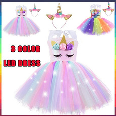 tutudre, rainbow, princess dress, Cosplay