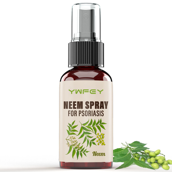 Skin Psoriasis Oil Dermatitis Eczematoid Eczema Neem Spray Natural Plaque Body Treatment Wish