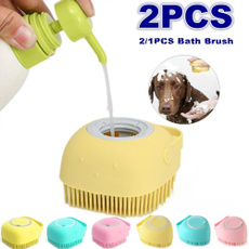 petbathbrush, Bathing, puppy, Silicone