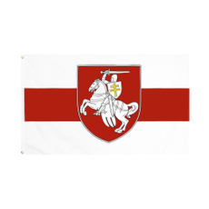 pagonyaflag, decoration, horse, whiteredwhite