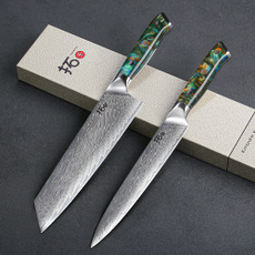 Steel, kitchenslicingknife, damascussteelkitchenknivesset, chefknive